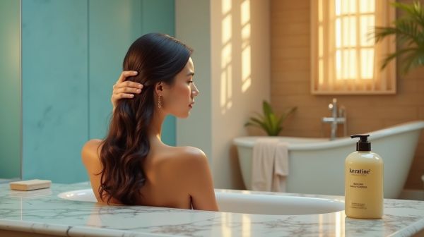 Shampoing à la kératine : pour des cheveux réparés et nourris